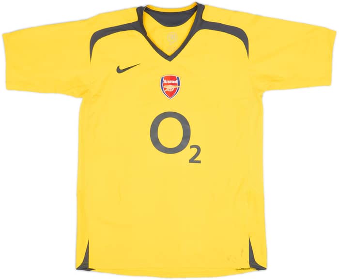 2005-06 Arsenal Away Shirt Henry #14 - 6/10 - (XL.Boys)