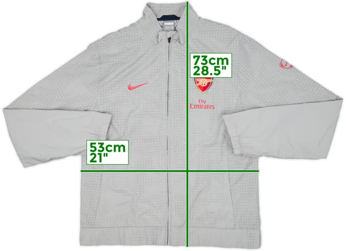 2008-09 Arsenal Nike Track Jacket - 8/10 - (L)