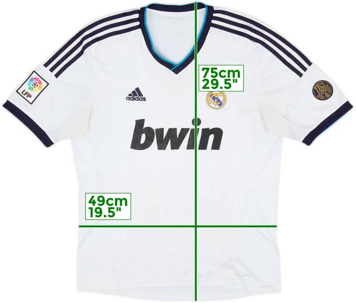 2012-13 Real Madrid Home Shirt - 4/10 - (L)