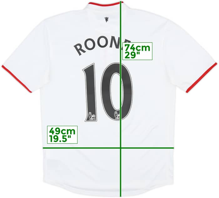2012-14 Manchester United Away Shirt Rooney #10 - 5/10 - (M)
