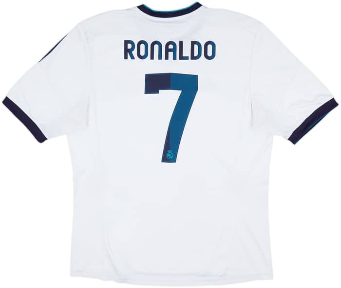 2012-13 Real Madrid Home Shirt Ronaldo #7 - 4/10 - (XL)