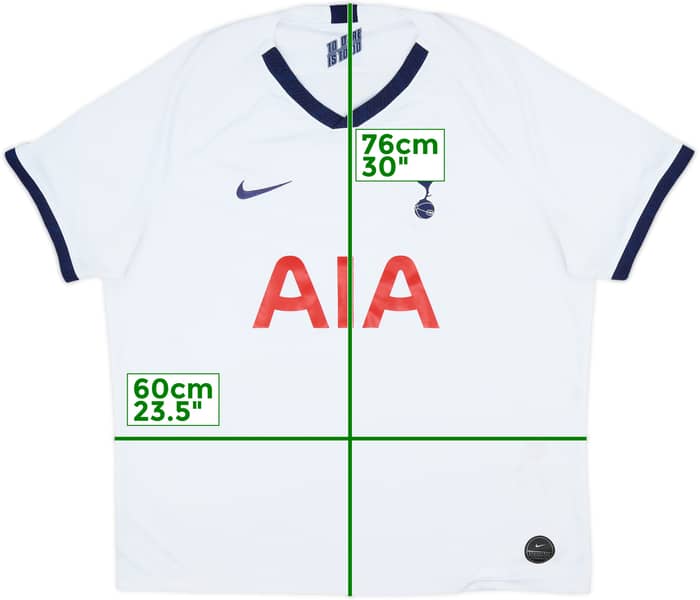 2019-20 Tottenham Home Shirt - 5/10 - (XXL)