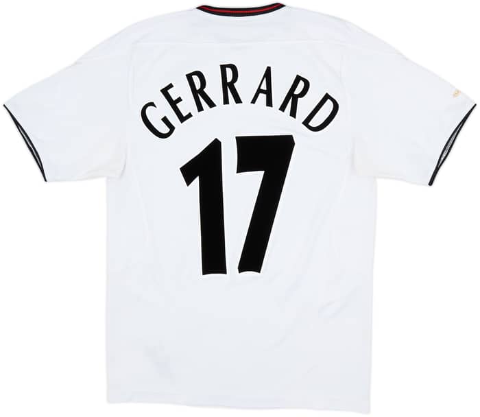 2003-04 Liverpool Away Shirt Gerrard #17 - 5/10 - (M)