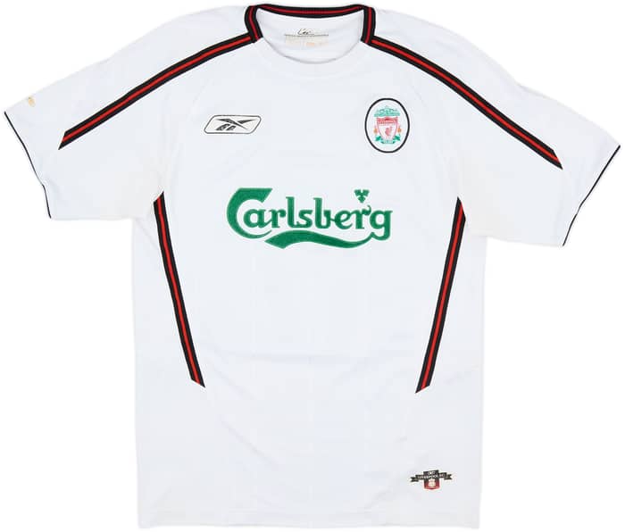 2003-04 Liverpool Away Shirt Gerrard #17 - 5/10 - (M)