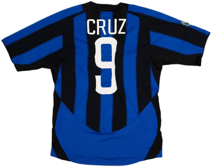 2003-04 Inter Milan Home Shirt Cruz #9 - 5/10 - (S)