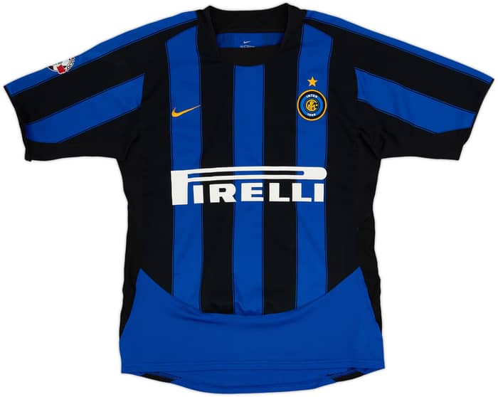 2003-04 Inter Milan Home Shirt Cruz #9 - 5/10 - (S)