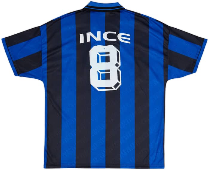1995-96 Inter Milan Home Shirt Ince #8 - 4/10 - (XL)
