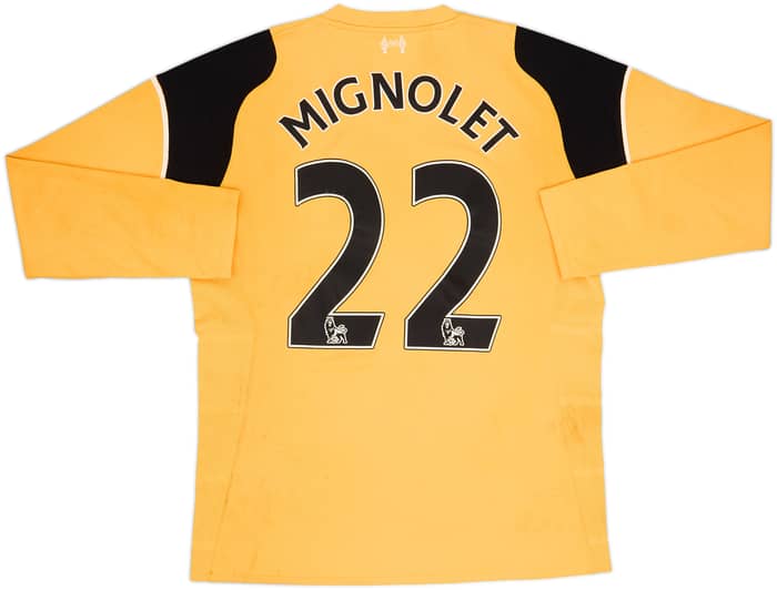 2016-17 Liverpool GK Shirt Mignolet #22 - 4/10 - (L)