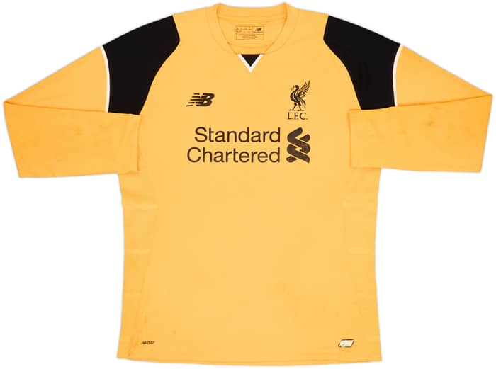 2016-17 Liverpool GK Shirt Mignolet #22 - 4/10 - (L)