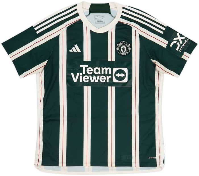 2023-24 Manchester United Away Shirt B.Fernandes #8 - 7/10 - (XL)
