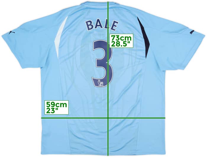 2010-11 Tottenham Away Shirt Bale #3 - 5/10 - (XL)