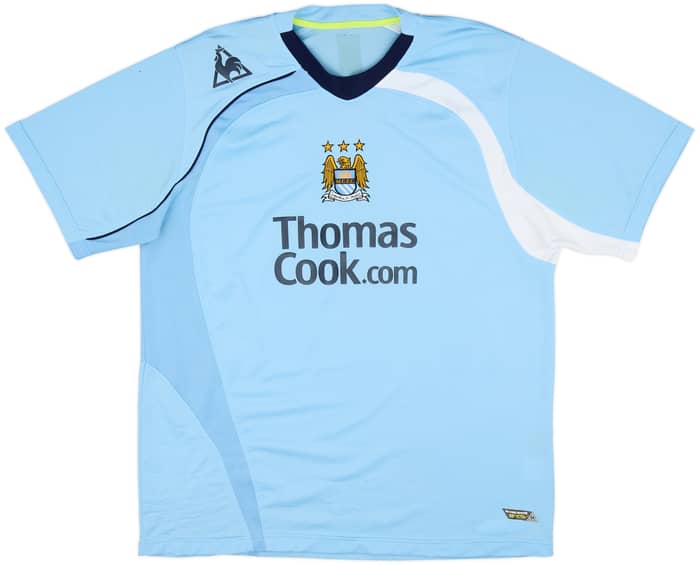 2008-09 Manchester City Home Shirt Elano #11 - 6/10 - (L)