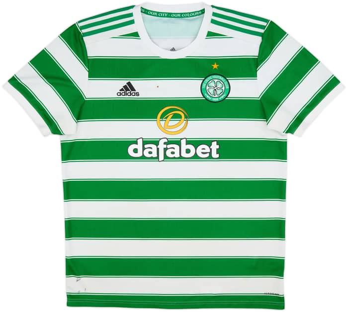 2021-22 Celtic Home Shirt - 4/10 - (L)