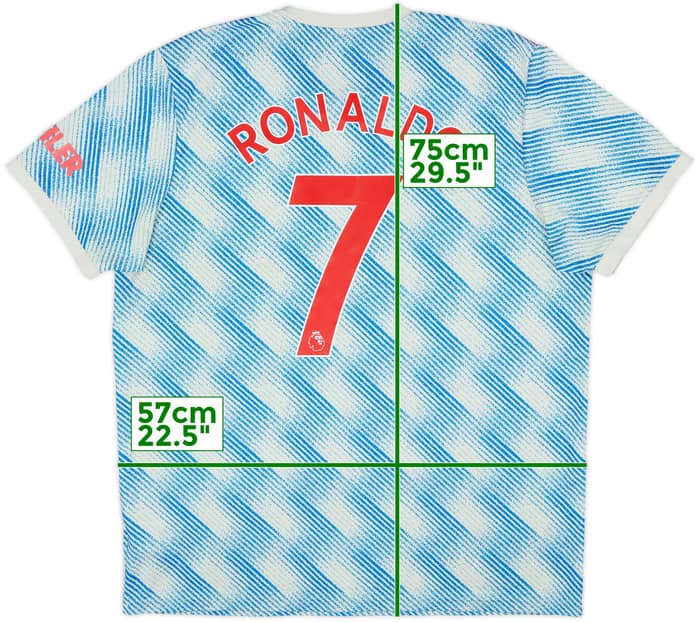 2021-22 Manchester United Away Shirt Ronaldo #7 - 5/10 - (XL)