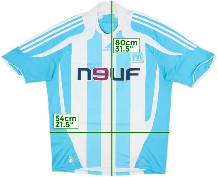 2007-08 Olympique Marseille Away Shirt - 5/10 - (L)