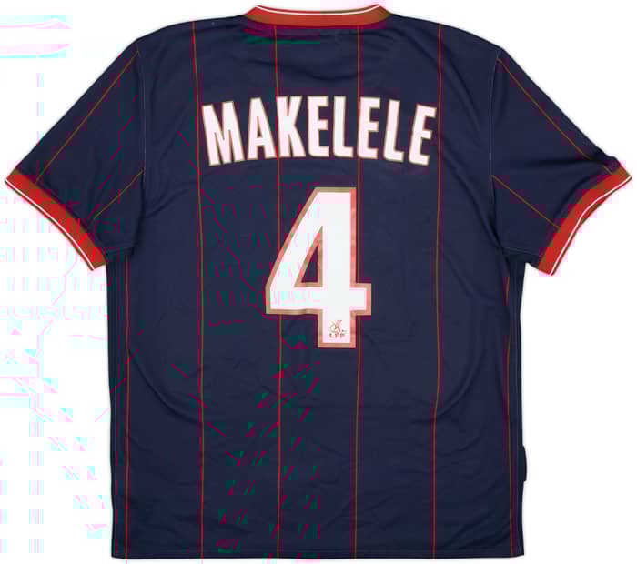2009-10 Paris Saint-Germain Home Shirt Makelele #4 - 5/10 - (M)