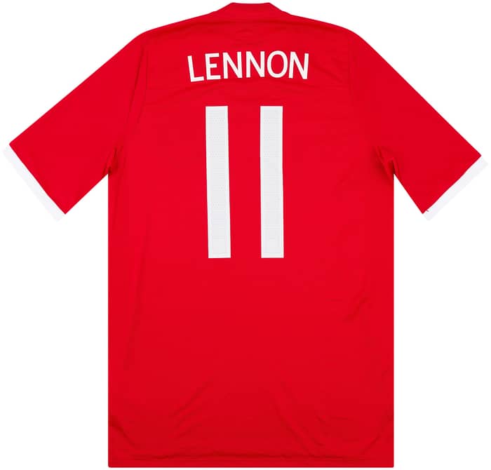 2010-11 England Match Issue Away Shirt Lennon #11 (v Japan)