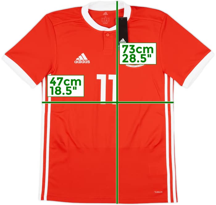 2018-19 Wales Home Shirt Bale #11 (S)