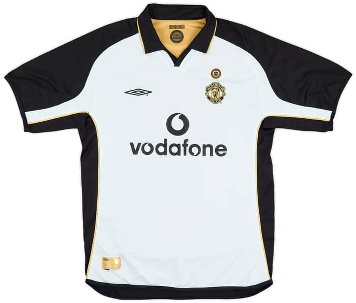 2001-02 Manchester United Centenary Away/Third Shirt Beckham #7