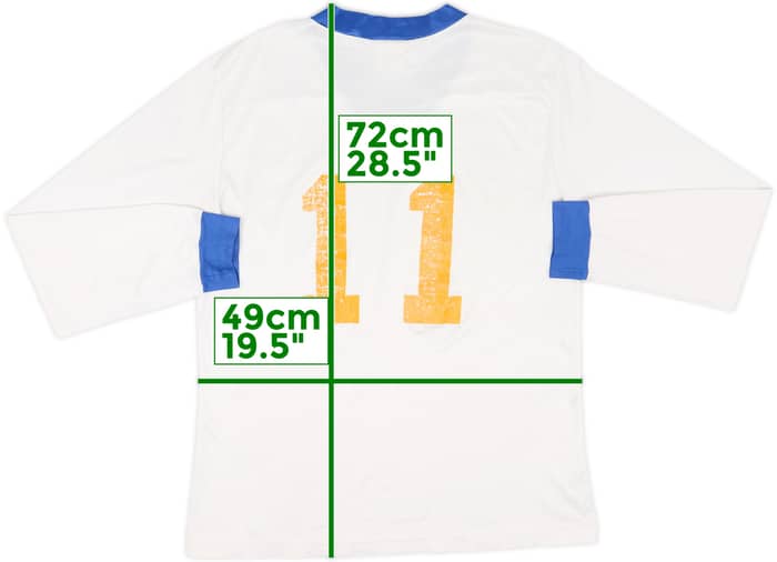 1990s Umbro Template L/S Shirt #11 - 5/10 - (L)