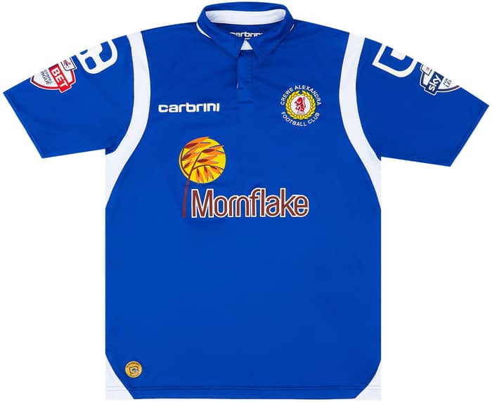 2013-14 Crewe Alexandra Match Issue Away Shirt Moore #11