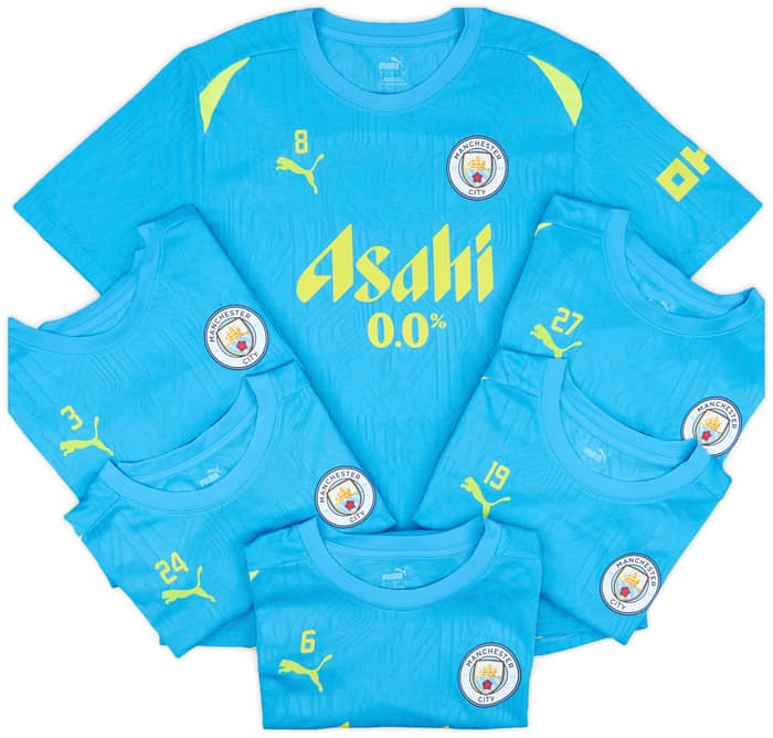 2024-25 Manchester City Player Issue Training Shirt # - 7/10