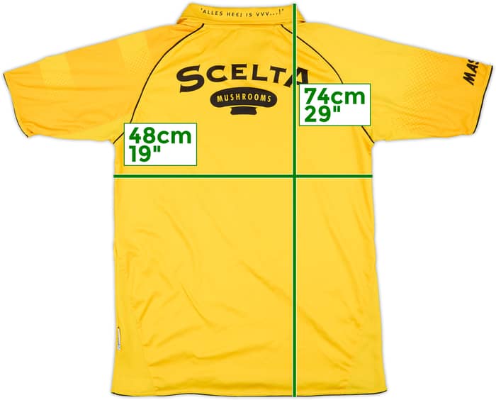 2011-13 VVV Venlo Home Shirt - 6/10 - (M)