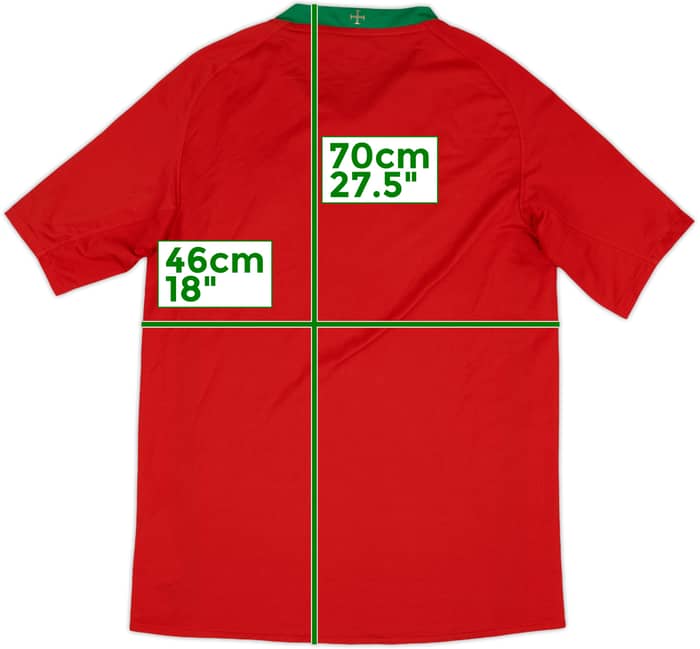 2008-10 Portugal Home Shirt - 9/10 - (XL.Boys)