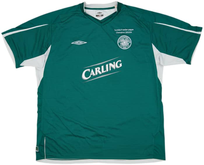 2004-05 Celtic Away Shirt Juninho #7 - 10/10 - (XXL)