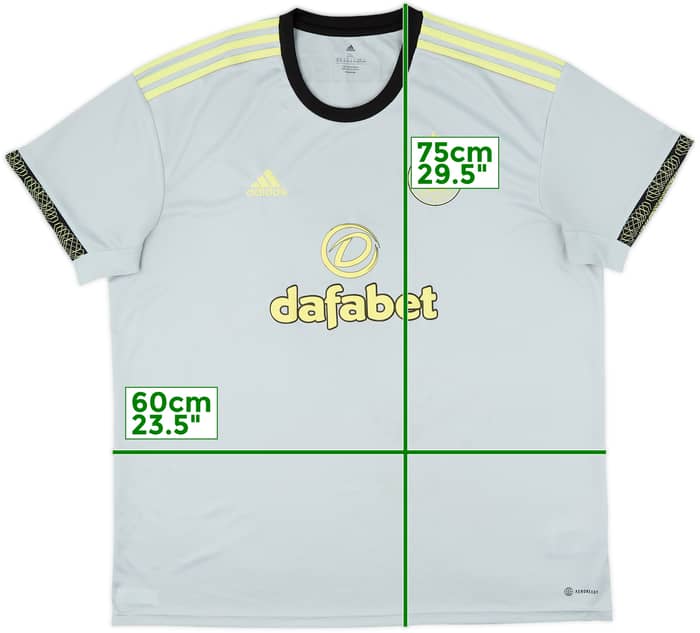 2022-23 Celtic Third Shirt - 7/10 - (XXL)