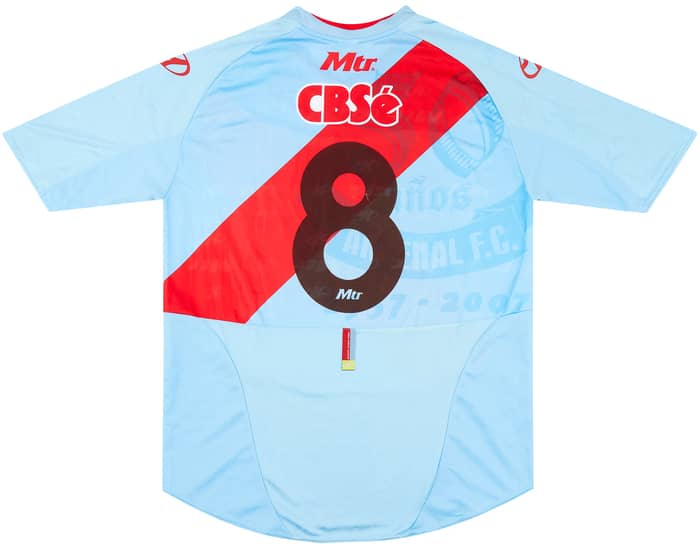 2007-08 Arsenal de Sarandi Match Issue Home Shirt #8