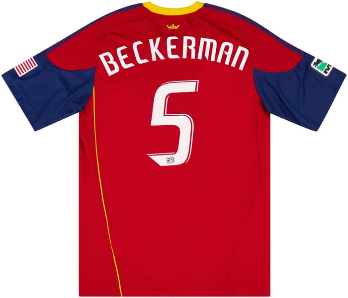 2010 Real Salt Lake Match Issue Home Shirt Beckerman #5 (v Dallas)