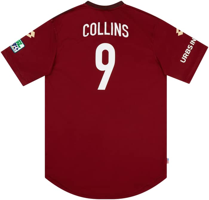 2014 Sacramento Republic Match Worn Home Shirt Collins #9 (v Salt Lake)
