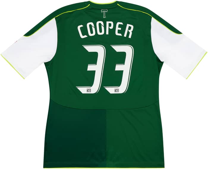2011 Portland Timbers Match Issue Home Shirt Cooper #33