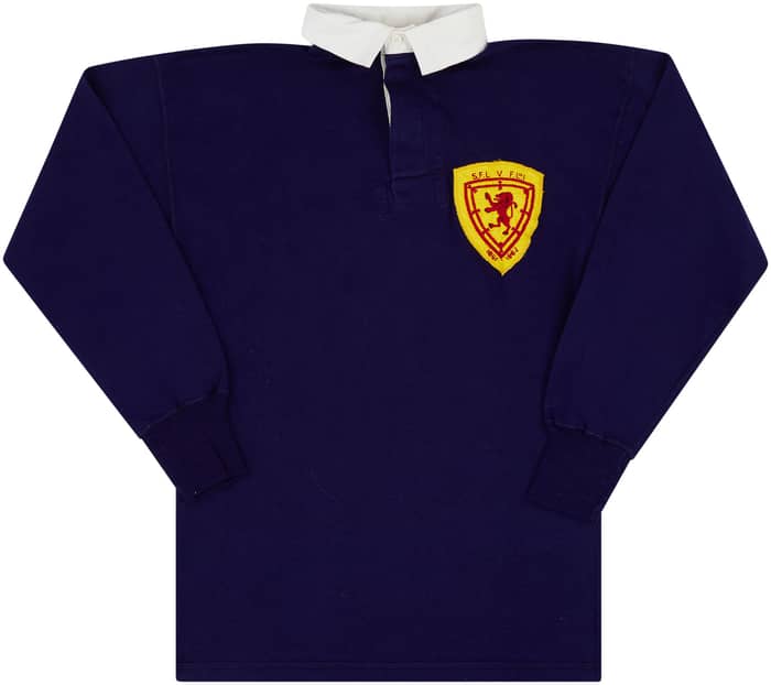 1962 Scottish League XI Match Worn Home L/S Shirt #6 (Ure) v League of Ireland XI