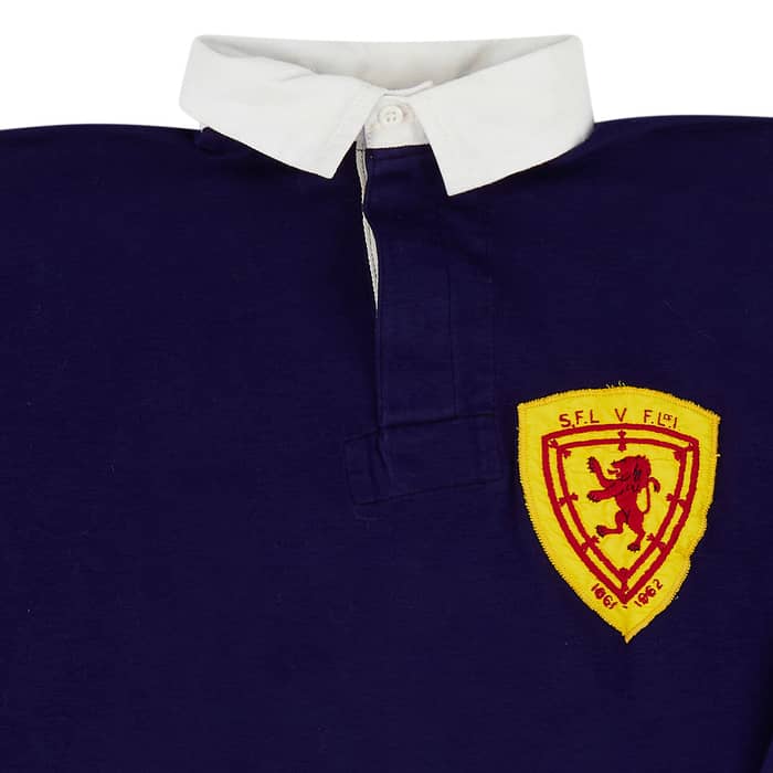 1962 Scottish League XI Match Worn Home L/S Shirt #6 (Ure) v League of Ireland XI