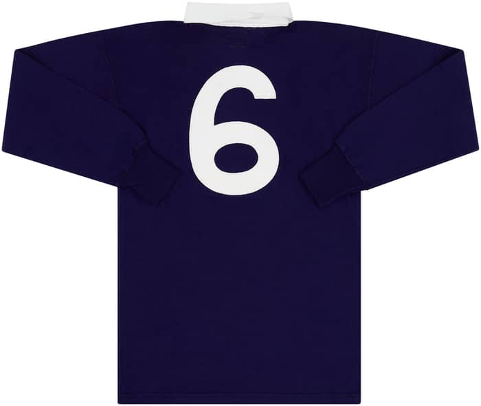 1962 Scottish League XI Match Worn Home L/S Shirt #6 (Ure) v League of Ireland XI