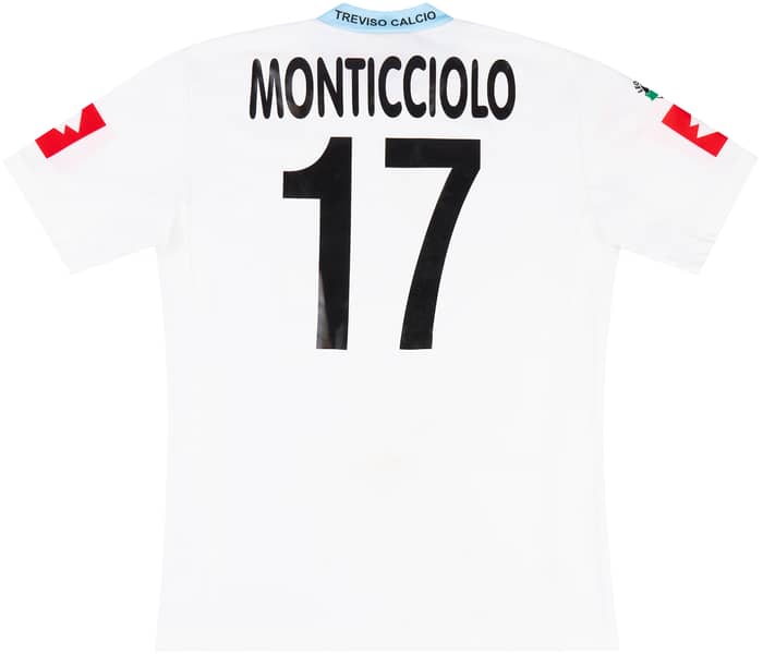 2003-04 Treviso Match Issue Away Shirt Monticciolo #17