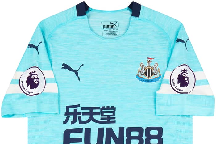 2018-19 Newcastle Match Issue Third Shirt Diame #10