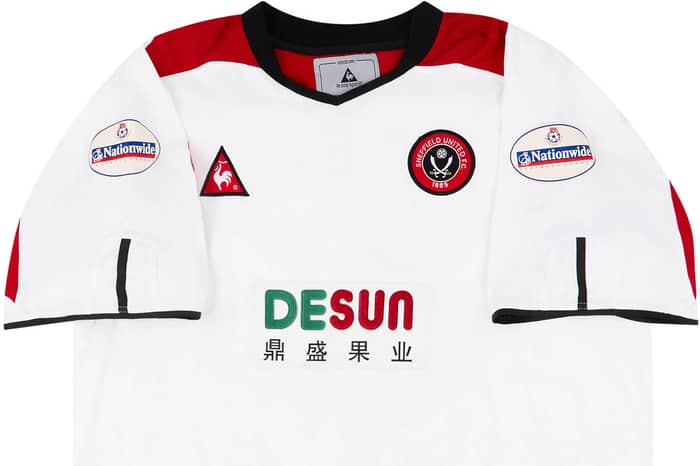 2003-04 Sheffield United Match Issue Away Shirt Page #6