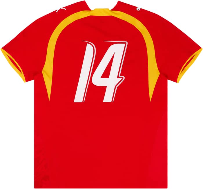 2006-07 Ghana Match Issue Away Shirt #14 (Amoah)