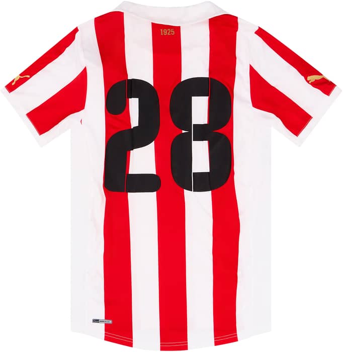 2011-12 Olympiakos Match Issue Home Shirt #28