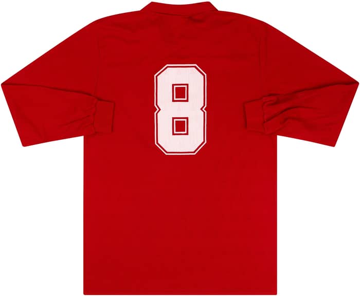 1988 Spain Match Worn Home L/S Shirt #8 (Michel) v DDR