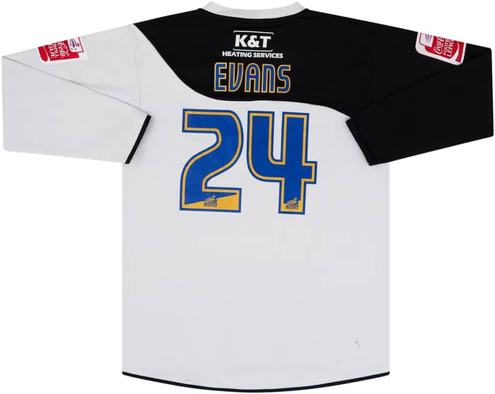 2007-08 Millwall Match Issue GK Shirt Evans #24