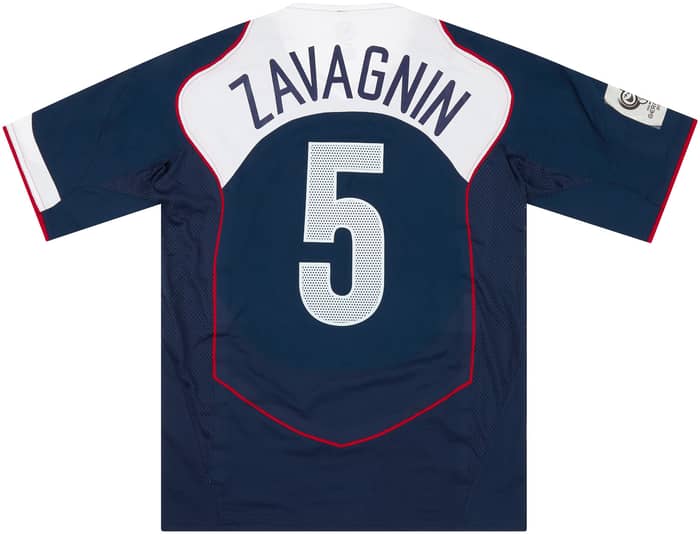 2004-05 USA Match Issue Away Shirt Zavagnin #5