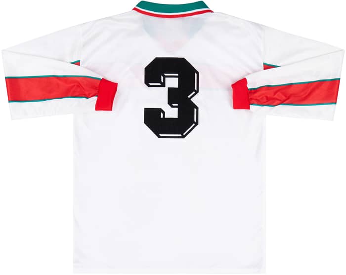 1999 Belarus Match Worn Home L/S Shirt #3 (Tarlowski) v Italy