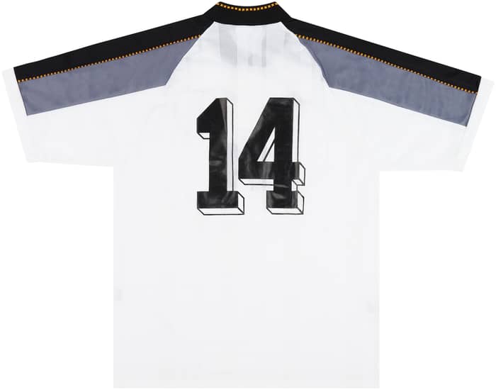 1997 Austria Match Issue Home Shirt #14 (Hütter) v Sweden