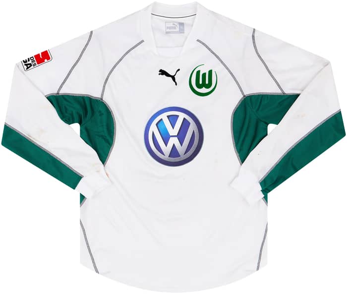 2002-03 Wolfsburg Match Worn Home L/S Shirt Rytter #19 (v Bochum)
