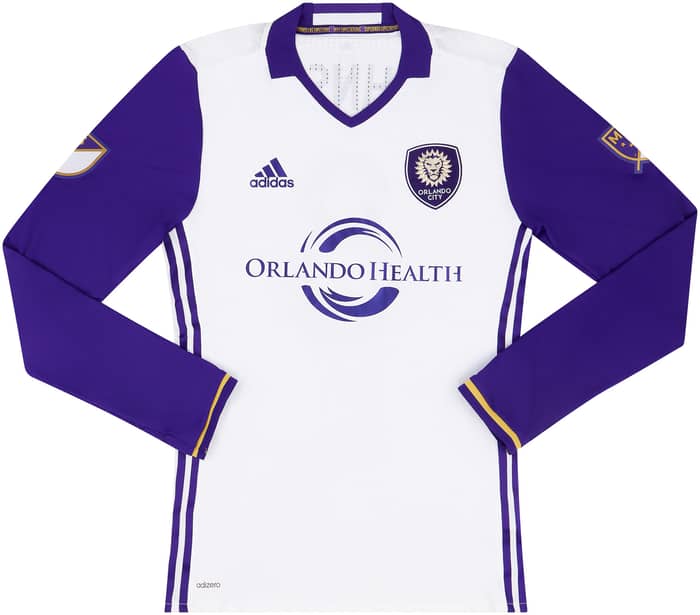 2017 Orlando City Match Issue Away L/S Shirt Johnson #8