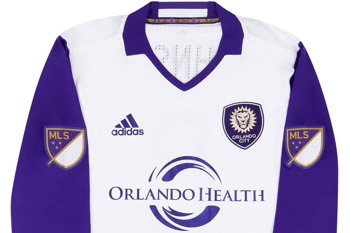 2017 Orlando City Match Issue Away L/S Shirt Johnson #8